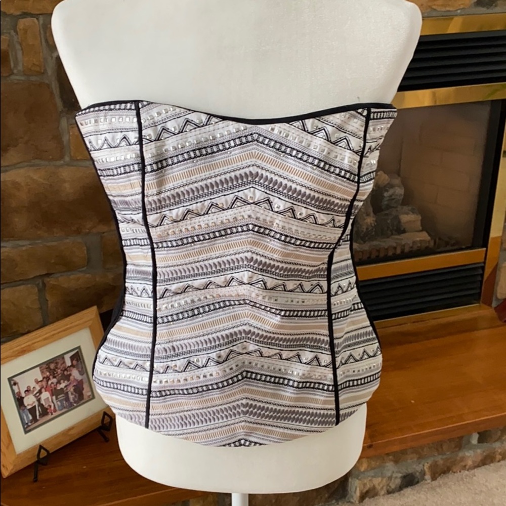Bustier. White House black market. Size 10.